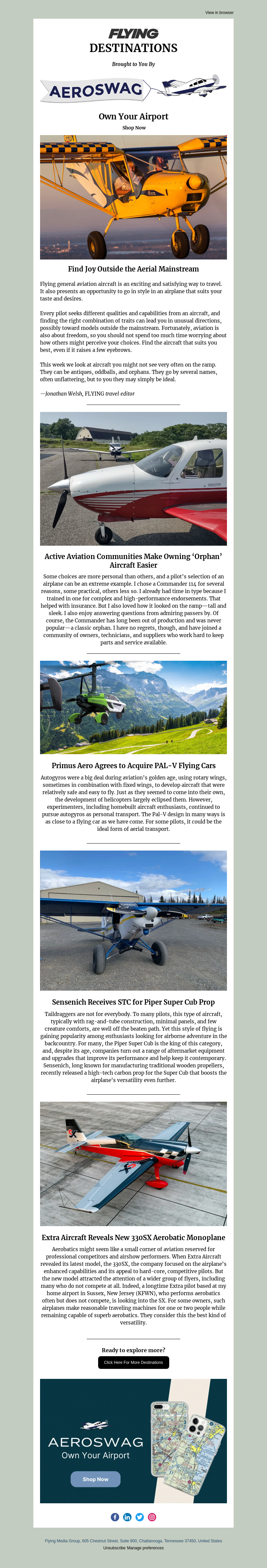 Flying Pixels Flying Magazine - Freedom to Fly Oddball Aircraft